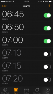 iOS 10 Alarm Clock