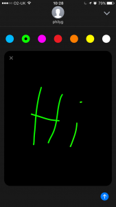 iOS 10 Digital Touch