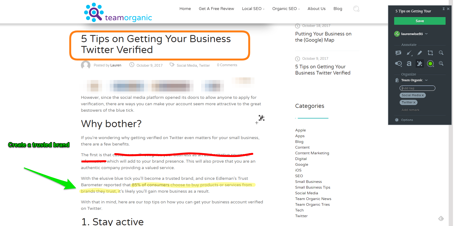 Evernote Web Clipper