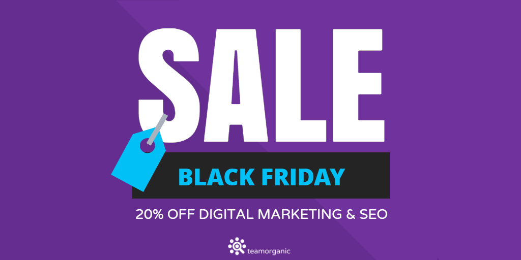 Team Organic Black Friday Deal