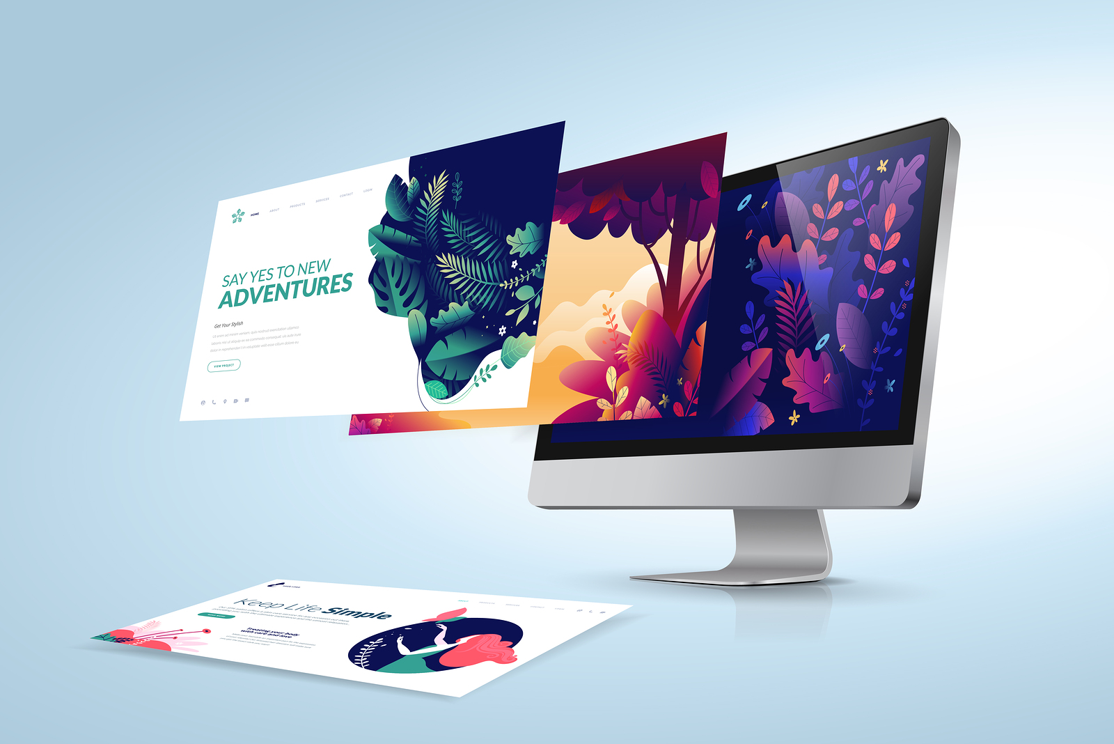 The Website Design Checklist For Beginners Web Design Template. Vector Illustration Concept Of Website Design